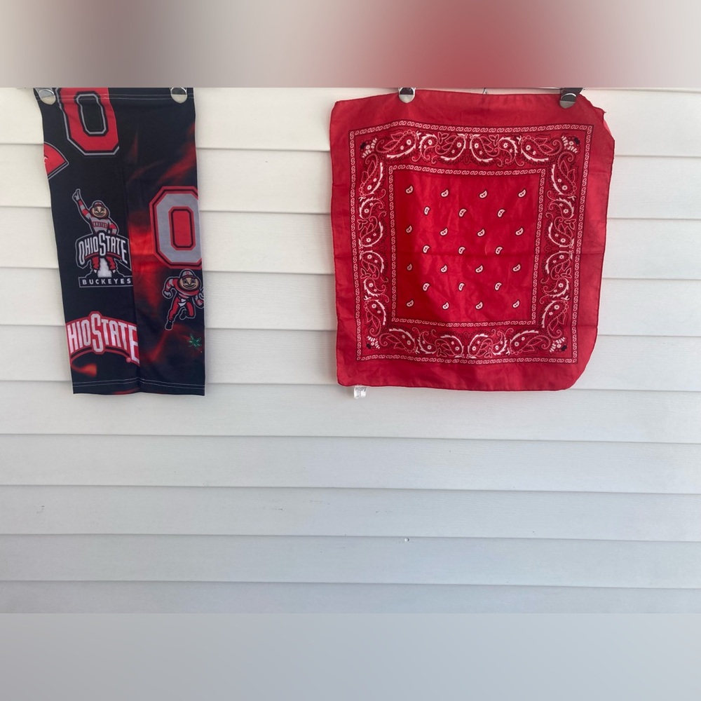 O•State Full Mascot Logo Buckeyes Multi-Use Gaiter Scarf Face Mask Neck Cover+